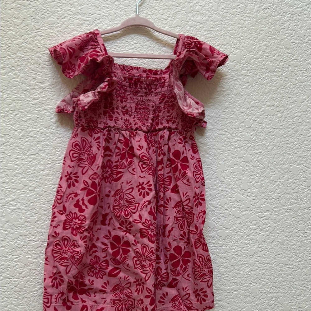 Old Navy Pink Floral Kids Dress